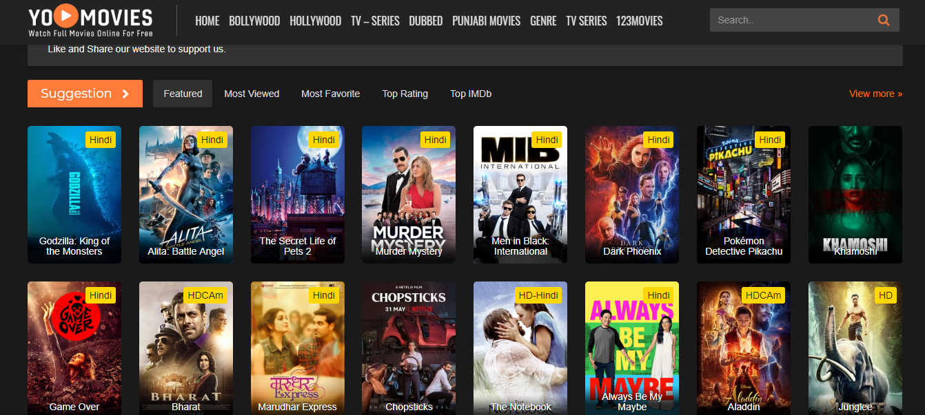 YoMovies- Bollywood Hindi movies online free download 